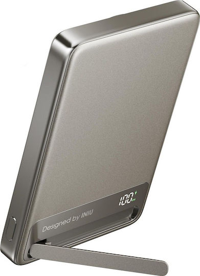 Iniu Power Bank 10000mAh 45W with USB-C Port Gold view 1