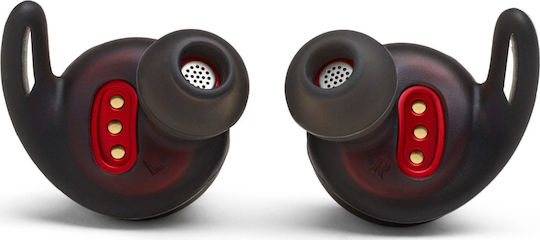 JBL Reflect Flow In-ear Bluetooth Handsfree Earphones with Sweat Resistance and Charging Case Black vue 3