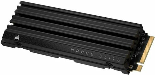Corsair MP600 Elite SSD 1TB M.2 Type with PCI Express 3.0 Connection and Heatsink CSSD-F1000GBMP600EHS