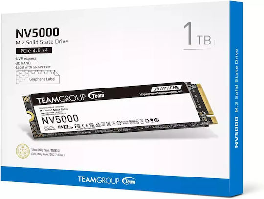 TeamGroup NV5000 SSD 1TB M.2 Type with PCI Express 4.0 Connection TM8FGM001T0C101 view 4