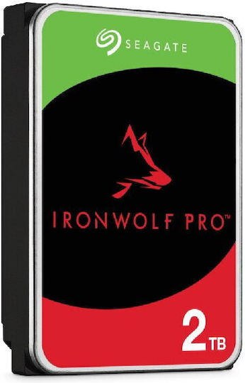 Seagate IronWolf Pro 2TB HDD Hard Drive 3.5" SATA III 7200rpm with 256MB Cache for NAS ST2000NT001 view 7