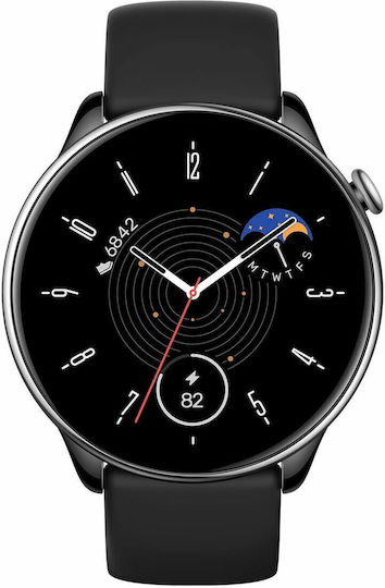 Amazfit GTR Mini Stainless Steel 42mm Waterproof Smartwatch with Heart Rate Monitor (Midnight Black) view 5