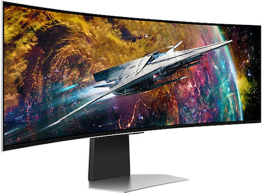 Samsung Odyssey G9 49CG954SU Ultrawide OLED HDR Curved Gaming Monitor / Smart Monitor 49" 5120x1440 240Hz with Response Time 0.03ms GTG view 3
