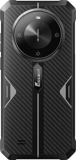 Fossibot F105 Dual SIM (4GB/4GB) Resistant Smartphone Black view 3
