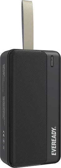 Eveready PX30B Power Bank 30000mAh with 2 USB-A Ports Black