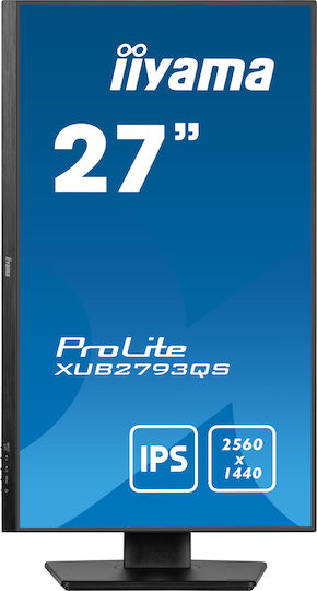 Iiyama ProLite XUB2793QS-B6 IPS Monitor 27" QHD 2560x1440 view 5