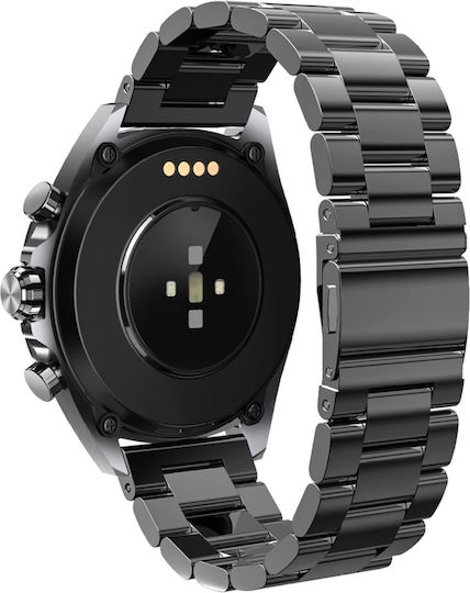 Bea-fon 501 Stainless Steel Smartwatch (Black) view 2