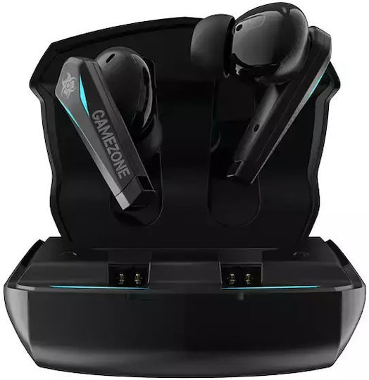 Tracer GameZone T7 PRO In-ear Bluetooth Handsfree Earphones with Sweat Resistance and Charging Case Black view 2