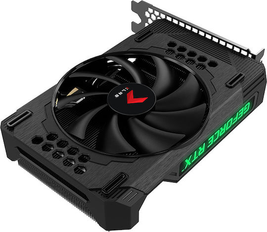 PNY GeForce RTX 3060 12GB GDDR6 REVEL EPIC-X RGB Single Fan Edition Graphics Card view 3