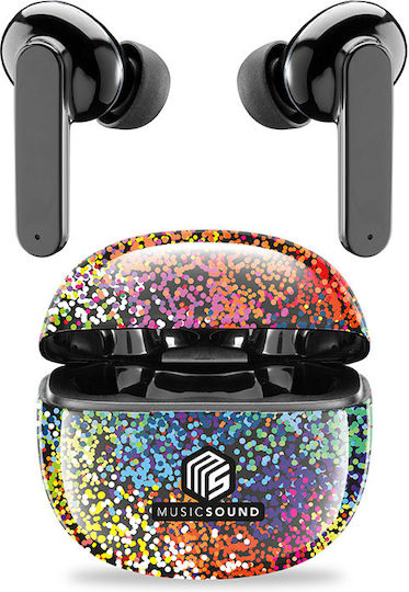 Cellular Line Music Sound Fancy In-ear Bluetooth Handsfree Earphones with Charging Case Multicolour