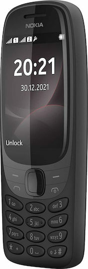 Nokia 6310 2021 Dual SIM Mobile with Buttons (English Menu) Black view 4