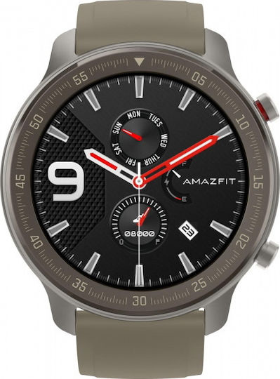 Amazfit GTR Titanium 47mm Waterproof Smartwatch with Heart Rate Monitor (Gray) view 3