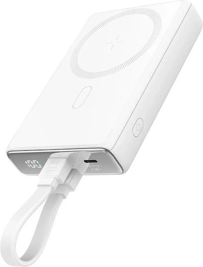 Joyroom JR-PBM01 Power Bank 10000mAh 20W with 2 USB-C Ports Power Delivery White