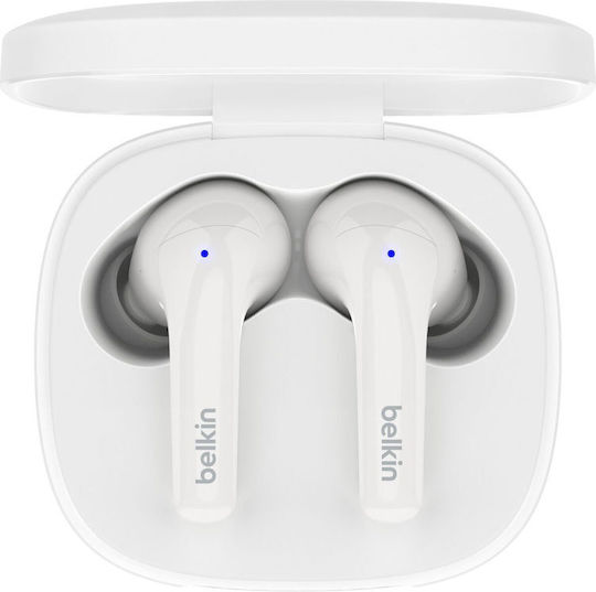 Belkin SoundForm Motion In-ear Bluetooth Handsfree Earphones with Sweat Resistance and Charging Case White view 3