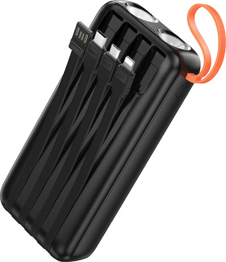 Hoco J151A Spirit Power Bank 20000mAh Black view 3
