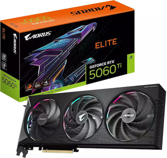Gigabyte GeForce RTX 5060 Ti 16GB GDDR7 Aorus Elite Graphics Card