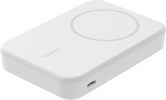 Belkin BoostCharge Pro MagSafe Power Bank 8000mAh 15W White