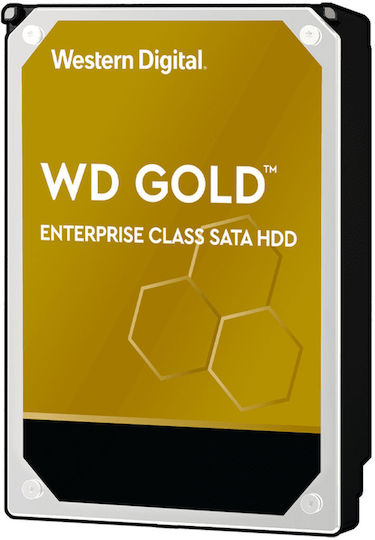 Western Digital Gold 20TB HDD Hard Drive 3.5" SATA III 7200rpm with 512MB Cache for Server / Recorder WD203KRYZ vue 2