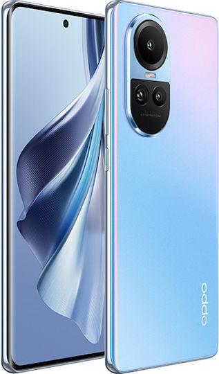 Oppo Reno10 5G Dual SIM (8GB/256GB) Ice Blue view 4