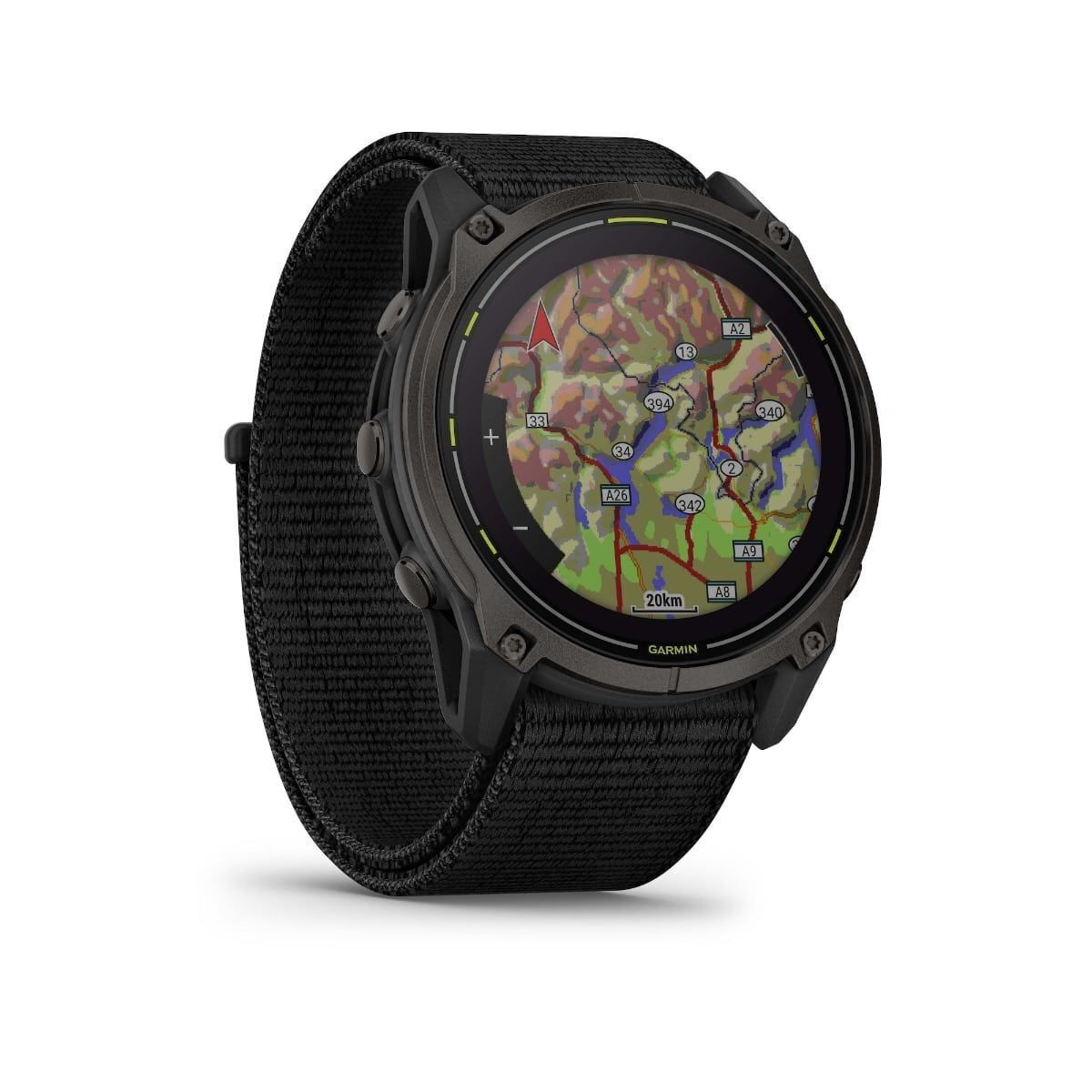Garmin Enduro 3 Titanium 51mm Waterproof Smartwatch with Heart Rate Monitor (Black) view 3