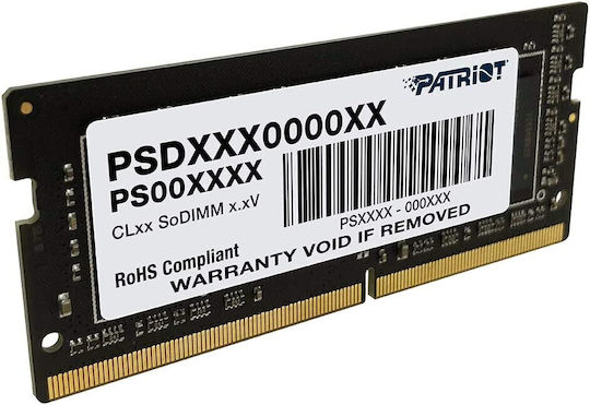 Patriot Signature DDR4 with Module 1x16GB and Speed 2400 for Laptop PSD416G240081S view 3