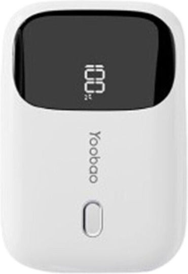 Yoobao LR10 Power Bank 10000mAh White view 2