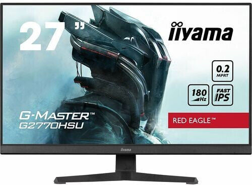 Iiyama G-Master G2770HSU-B1 IPS Gaming Monitor 27" FHD 1920x1080 180Hz view 3