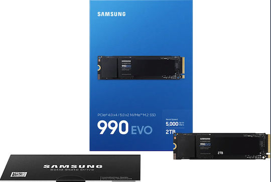 Samsung 990 EVO SSD 2TB M.2 Type with PCI Express 4.0 Connection MZ-V9E2T0BW view 8