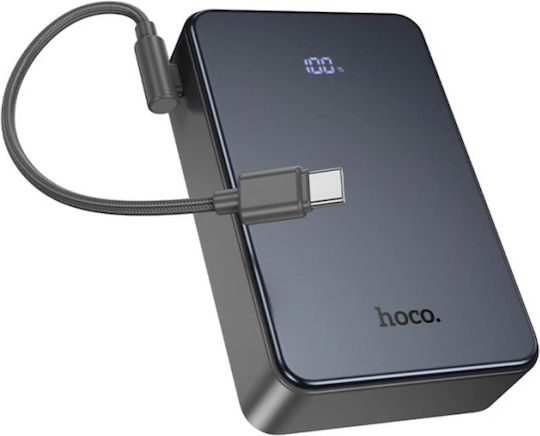 Hoco J170A Power Bank 20000mAh 22.5W with USB-A Port and 2 USB-C Ports Black view 3