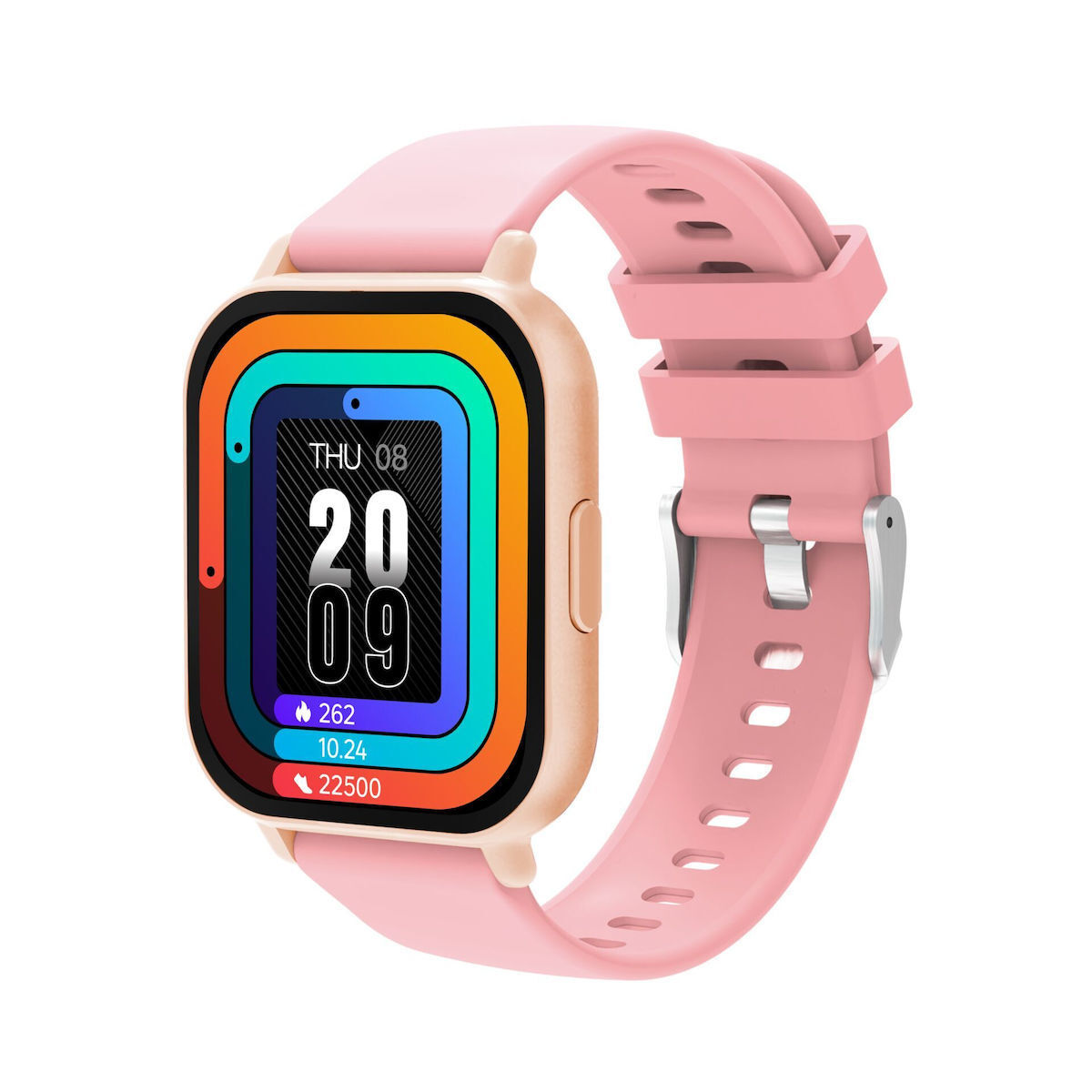 Denver SWC-176 Smartwatch With Heart Rate Monitor Pink view 2