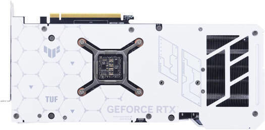Asus GeForce RTX 4070 Ti Super 16GB GDDR6X TUF Gaming White OC Edition Graphics Card view 5