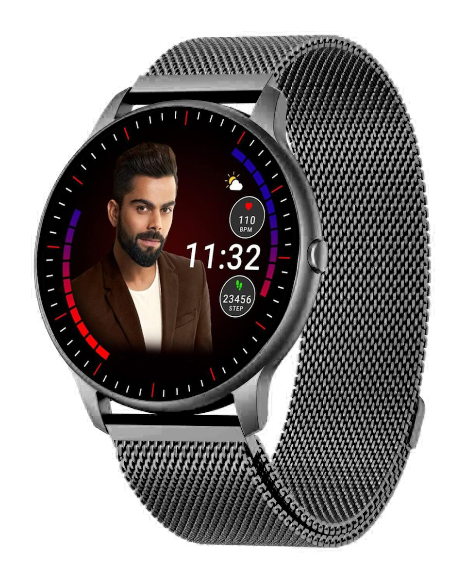 FiT Smartwatch with Heart Rate Monitor (Black) view 5