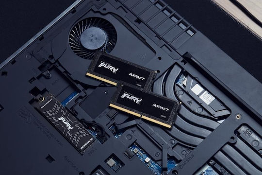 Kingston Fury Impact DDR5 with Module 1x16GB and Speed 5600 for Laptop KF556S40IB-16 view 9