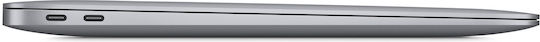 Apple MacBook Air 13.3" (2020) IPS QHD+ (M1/16GB/256GB SSD) Silver (International English Keyboard) view 3