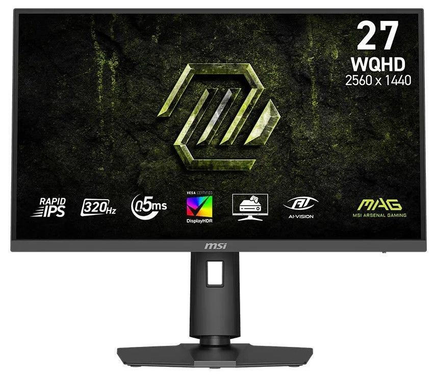 MSI MAG 274QPF X32 IPS HDR Gaming Monitor 27" QHD 2560x1440 320Hz with 0.5ms Response Time GTG