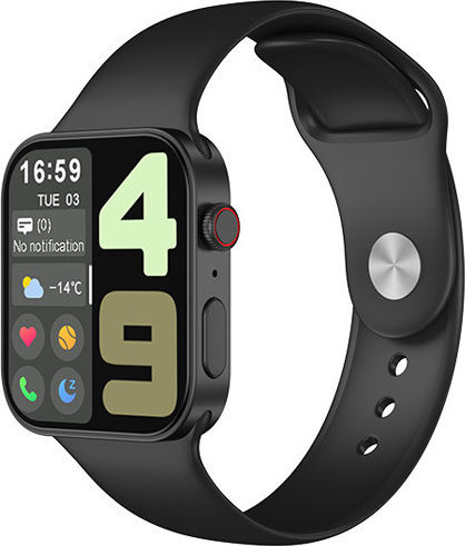 NO.01 Pro Watch 7 with Heart Rate Monitor (Black) view 4