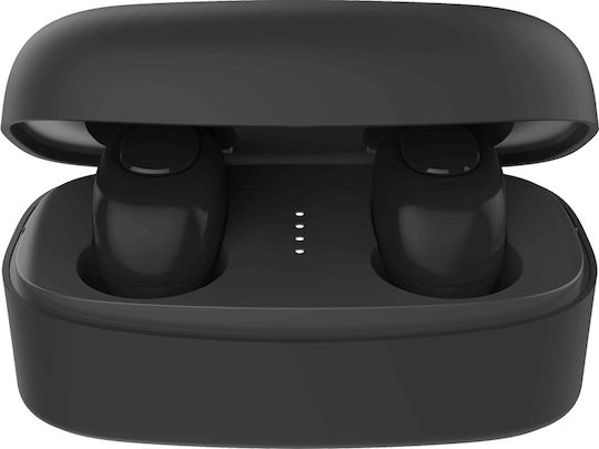 Elari EarDrops In-ear Bluetooth Handsfree Earphones with Charging Case Black view 3