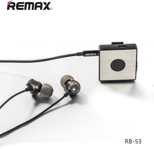 Remax RB-S3 In-ear Bluetooth Handsfree Black Earphones view 4