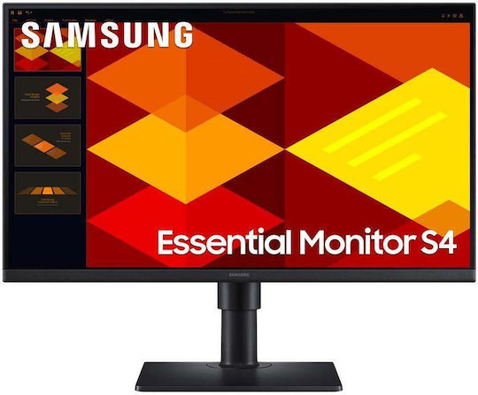 Samsung Essential S4 S40GD IPS Monitor 24" FHD 1920x1080 with Response Time 5ms GTG