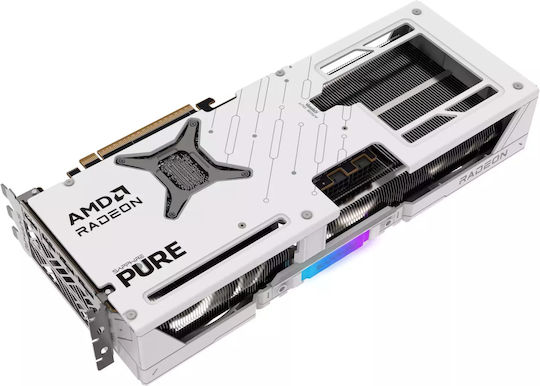 Sapphire Radeon RX 9070 16GB GDDR6 Pure Gaming OC Graphics Card vista 6
