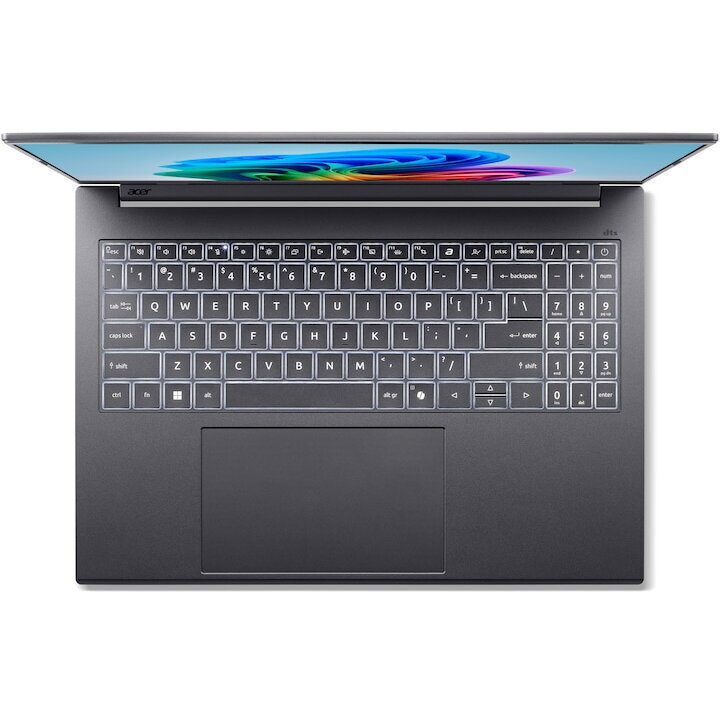 Acer Aspire 16 AI 16" OLED 120Hz (Ultra 5-226V/16GB/1TB SSD/No OS) Steel Gray (International English Keyboard) view 8
