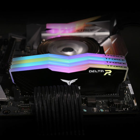 TeamGroup T-Force Delta RGB DDR4 16GB RAM with 2x8GB Modules and Speed 3600 for Desktop TF3D416G3600HC18JDC01 view 8