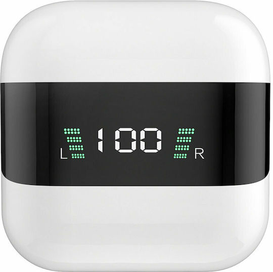 Dudao U15S In-ear Bluetooth Handsfree Earphones with Charging Case White view 2