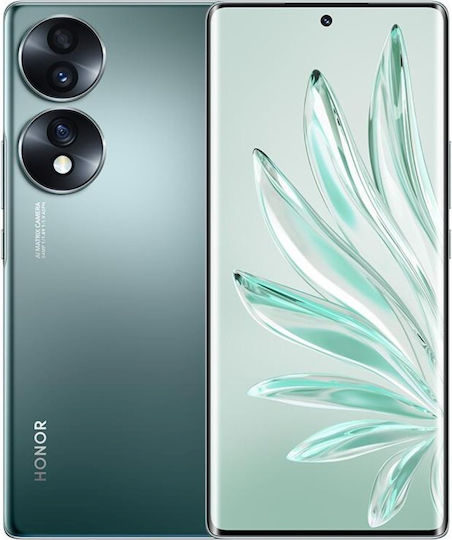 Honor 70 5G Dual SIM (8GB/256GB) Emerald Green view 1