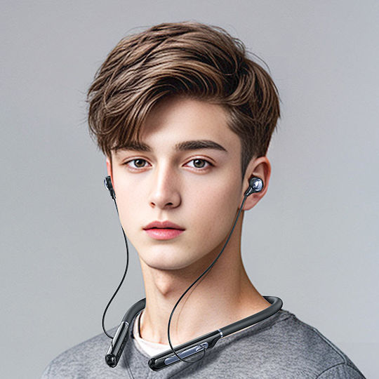 Acefast N5 In-ear Bluetooth Handsfree Earphones with Sweat Resistance Black vue 4