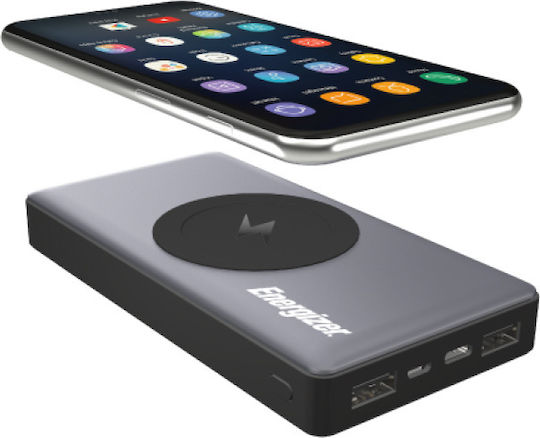 Energizer Powerbank QE10000 10000mAh 15W with 3 USB-A Ports Quick Charge 3.0 Black view 3