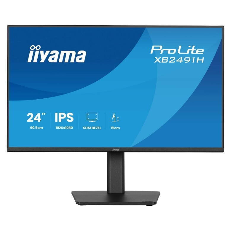 Iiyama ProLite XB2491H-B1 IPS Monitor 23.8" FHD 1920x1080 view 3