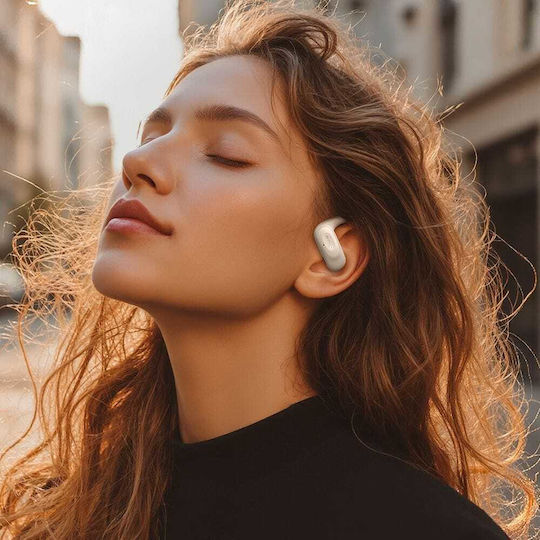 Mcdodo Air O2 Open Ear Bluetooth Handsfree Earphones with Charging Case Beige view 3