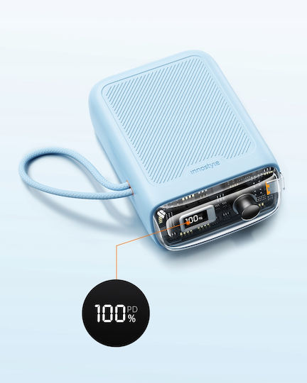 Innostyle Power Bank 10000mAh 33W Blue view 9