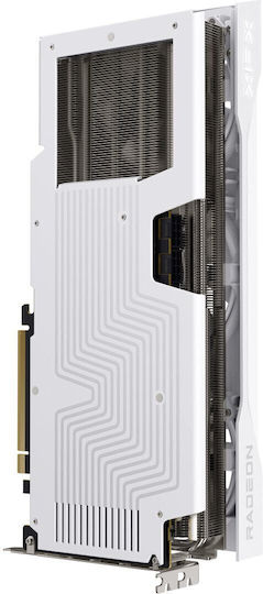 XFX Radeon RX 9070 XT 16GB GDDR6 Swift Gaming Triple Fan White Graphics Card view 3